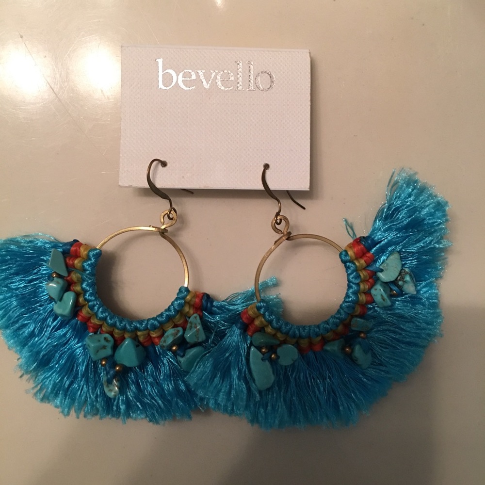 Bevello Boutique fringe earrings